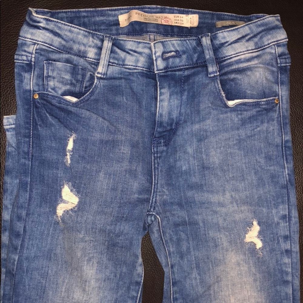 Zara Ripped Jeans